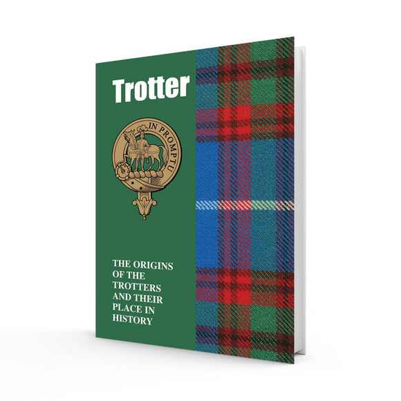 Lang Syne Scottish Clan Crest Tartan Information History Fact Book - Trotter