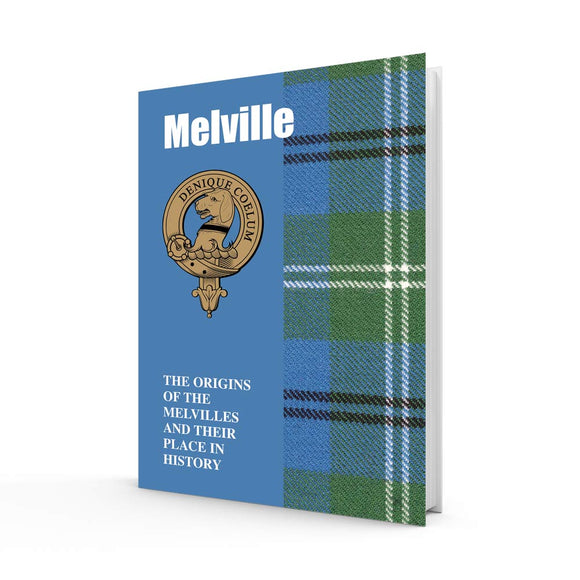 Lang Syne Scottish Clan Crest Tartan Information History Fact Book - Mellville