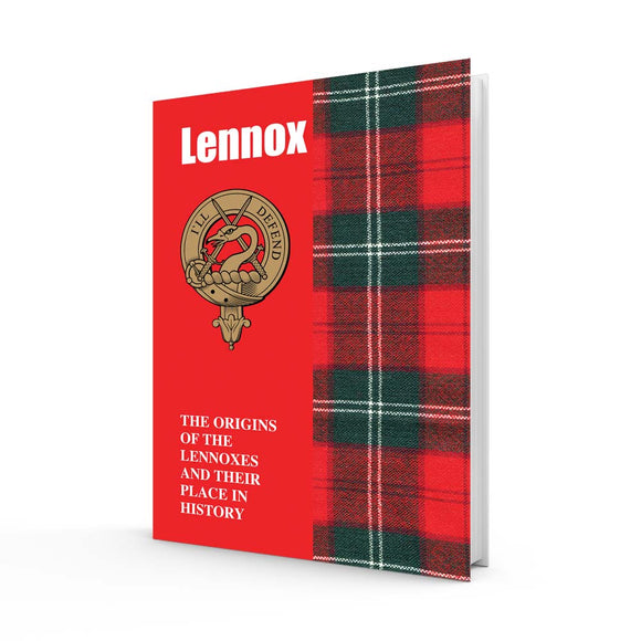 Lang Syne Scottish Clan Crest Tartan Information History Fact Book - Lennox