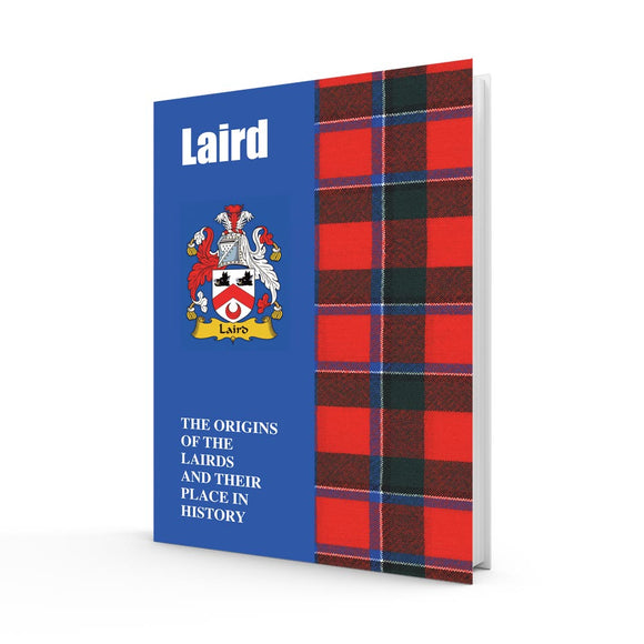 Lang Syne Scottish Clan Crest Tartan Information History Fact Book - Laird