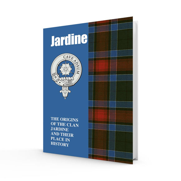 Lang Syne Scottish Clan Crest Tartan Information History Fact Book - Jardine