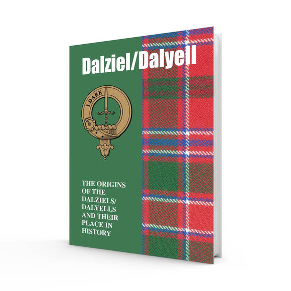Lang Syne Scottish Clan Crest Tartan Information History Fact Book - Dalziel