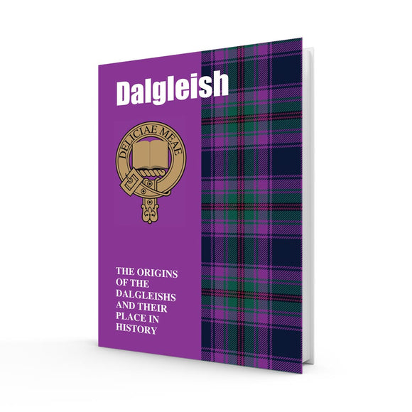 Lang Syne Scottish Clan Crest Tartan Information History Fact Book - Dalgleish