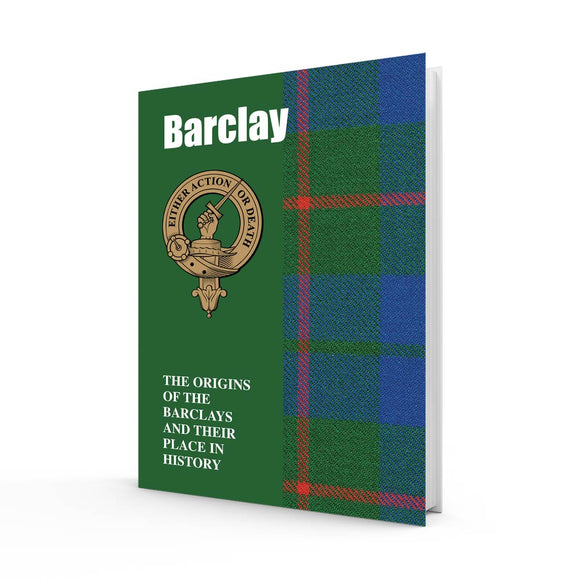 Lang Syne Scottish Clan Crest Tartan Information History Fact Book - Barclay