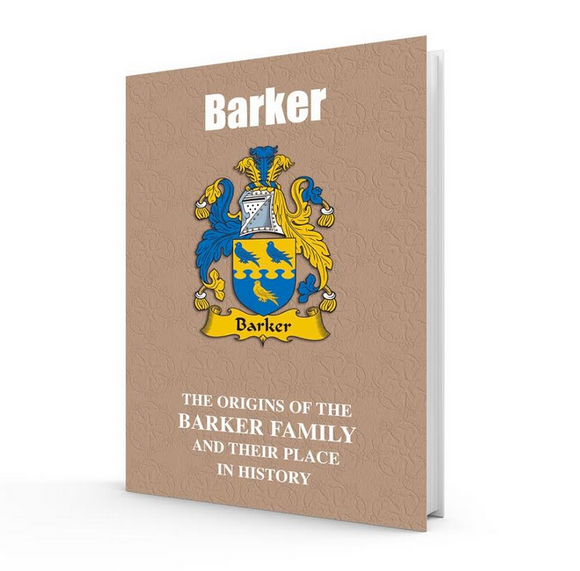 Lang Syne English Family Information History Fact Book - Barker