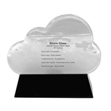 Cloud Shaped Storm Bottle Fitzroy Barometer Weather Forecast