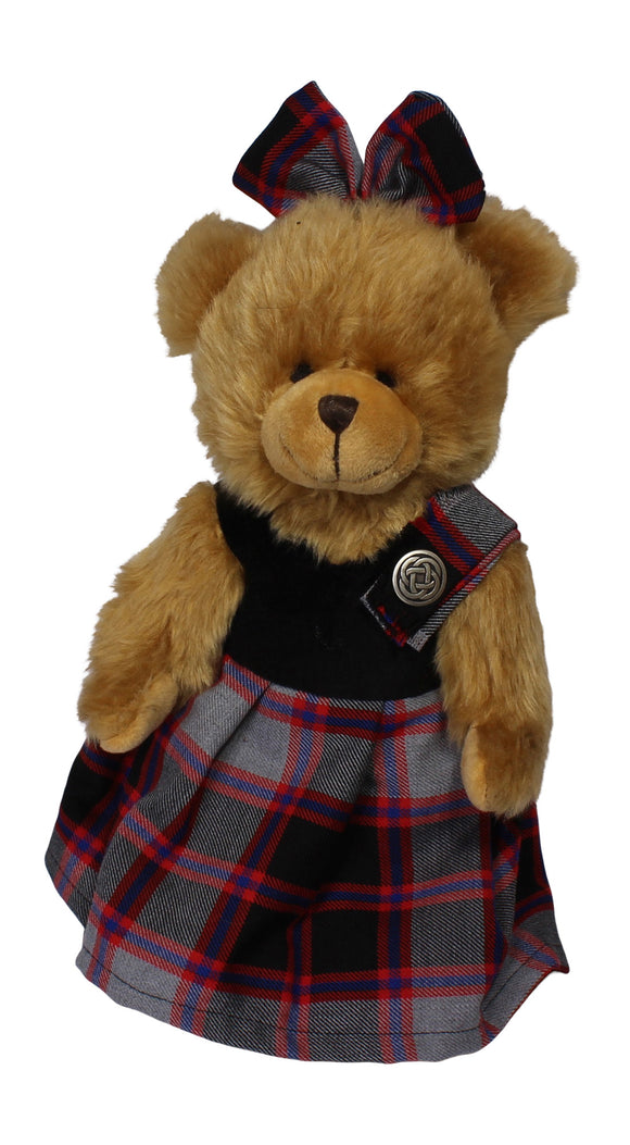 Ronnie Hek Scottish MacPherson Tartan Dancing Bella Teddy Bear