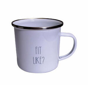 Fit Like Scottish Enamel 12oz Coffee Cup Mug