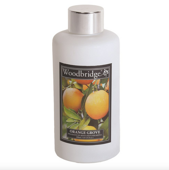 Woodbridge Reed Diffuser 200ml Fragrance Liquid Refill Bottle - Orange Grove