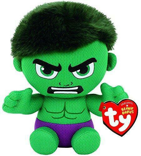TY Marvel Avengers Soft Toy - The Incredible Hulk Bruce Banner