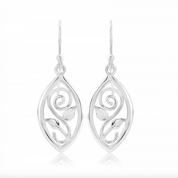 Glenna Jewellery Lovely Scottish Woodland Garden Medium Dangle Drop Earrings