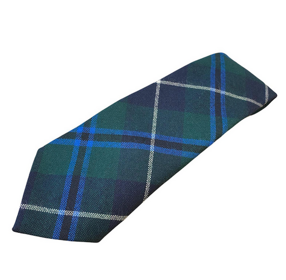 100% Wool Traditional Scottish Tartan Neck Tie - Douglas Modern
