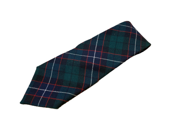 100% Wool Traditional Scottish Tartan Neck Tie - Mitchell Modern