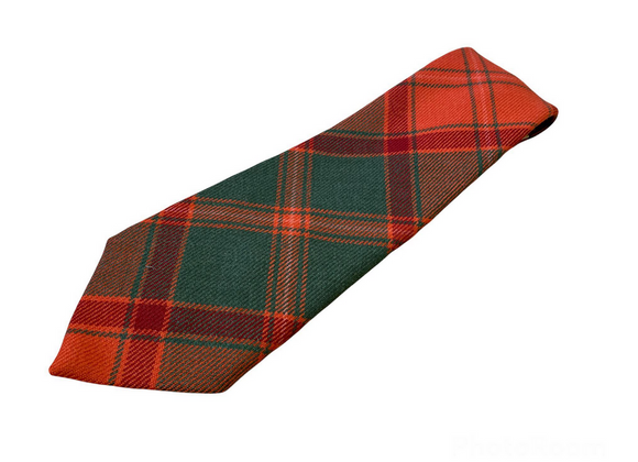 100% Wool Traditional Scottish Tartan Neck Tie - Crieff District Ancient