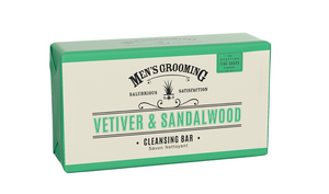 Scottish Fine Soap Beautifully Scented Vetiver & Sandlewood Cleansing Body Bar