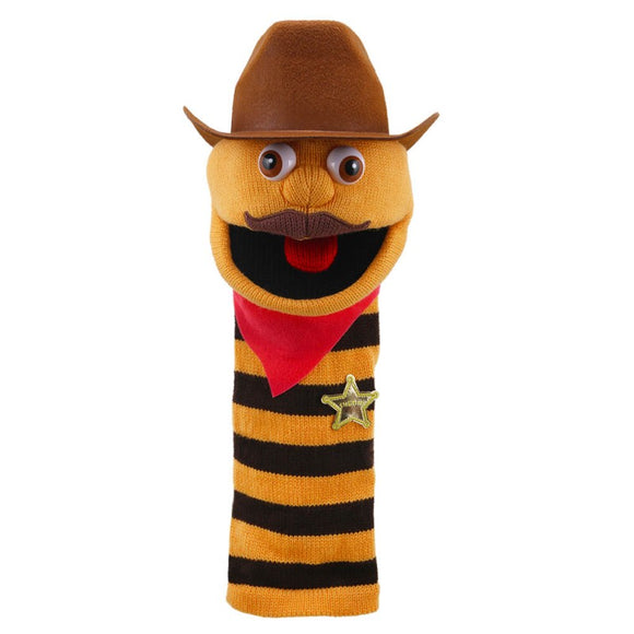 The Puppet Company Cowboy Sockette Glove Hand Puppet