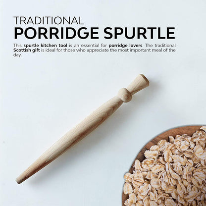 Wooden Porridge Spurtle Porridge Stirrer