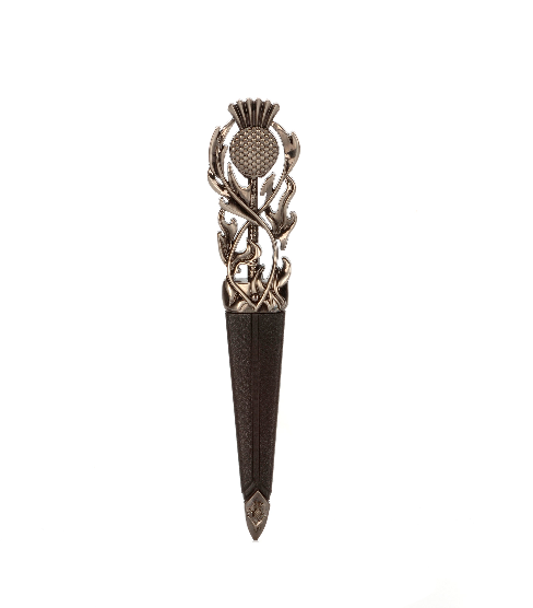 Antique Thistle Safety Sgian Dubh