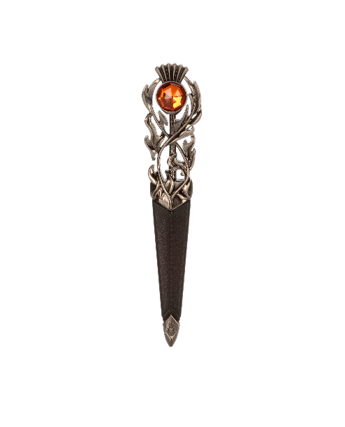 Antique Thistle Safety Sgian Dubh