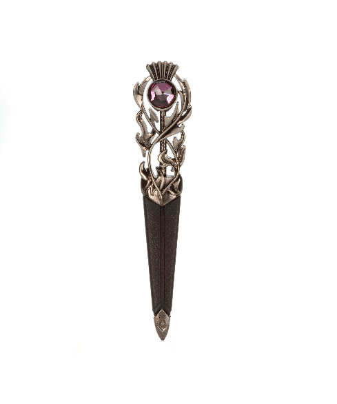 Antique Thistle Safety Sgian Dubh