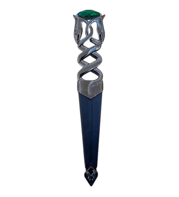 Smoked Chrome Serpent Safety Sgian Dubh