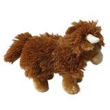 Super Cute Soft Fluffy Plush Medium Sized Highland Cow Coo Stuffed Toy