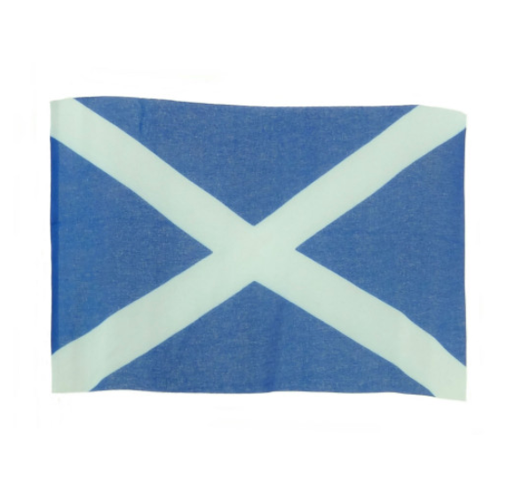 Scottish Saltire Blue White National Flag - Perfect For Sporting Events