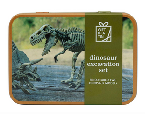 Apples To Pears Dinosaur Excavation Set In A Tin