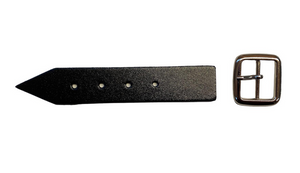 Kilts Strap and Buckle 1" - New Quality 3mm Leather
