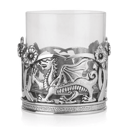 Welsh Dragon Whisky Tumbler