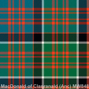 Made To Order House Of Edgar Tartan Straight Neck Ties - Mac Tartans
