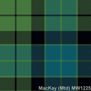 Made To Order House Of Edgar Tartan Straight Neck Ties - Mac Tartans